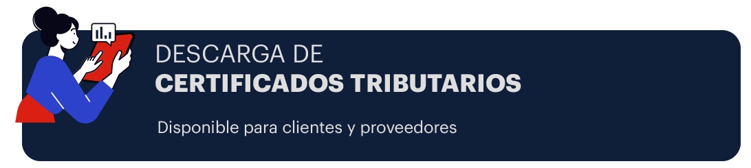 Descarga de certificados tributarios Aval Casa de Bolsa